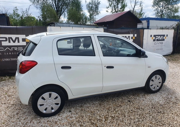 Mitsubishi Space Star cena 15900 przebieg: 99000, rok produkcji 2013 z Katowice małe 301